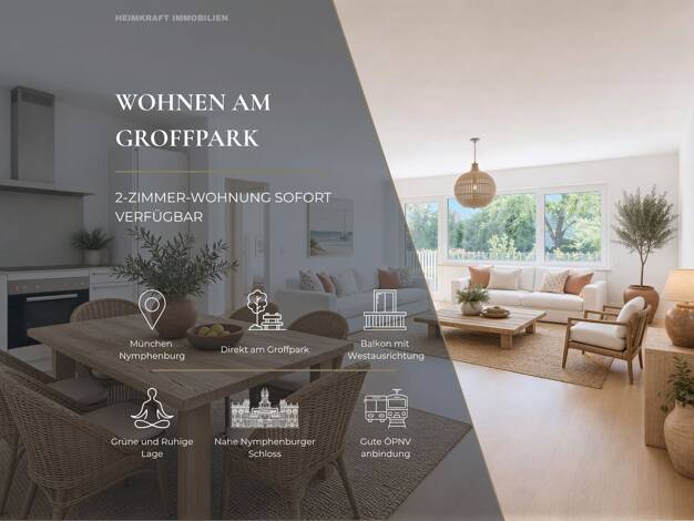 Wohnung zum Kauf 610.000 € 2 Zimmer 69 m² Neuhausen-Nymphenburg München 80638