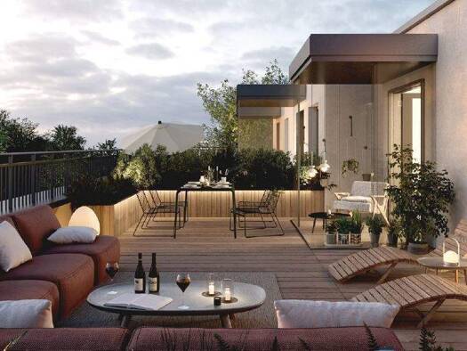 Penthouse zum Kauf - Neubau provisionsfrei 320.000 € 2 Zimmer 42,4 m² 1. Geschoss frei ab 30.06.2027 Reichsbahnstraße 6 Eidelstedt Hamburg 22525