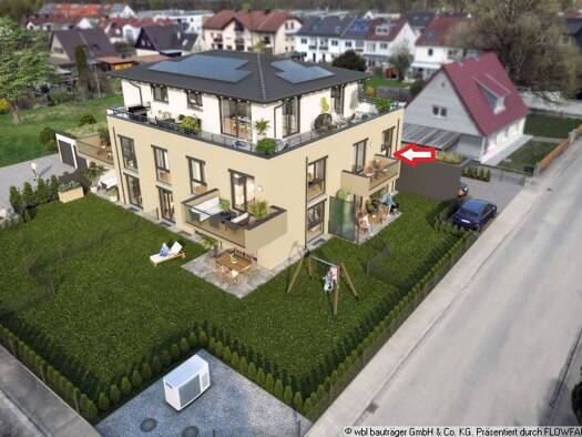 Wohnung zum Kauf - Erstbezug provisionsfrei 424.700 € 2 Zimmer 53,1 m² Hopfengartenstraße 17 Landsberg Landsberg am Lech 86899