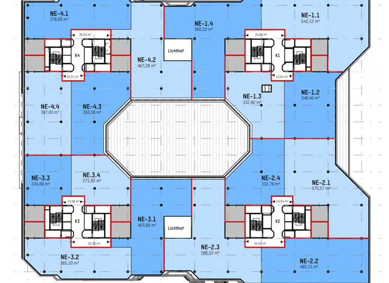 Bürofläche zur Miete 28 € Julius-Tandler-Platz 1 Wien 1090