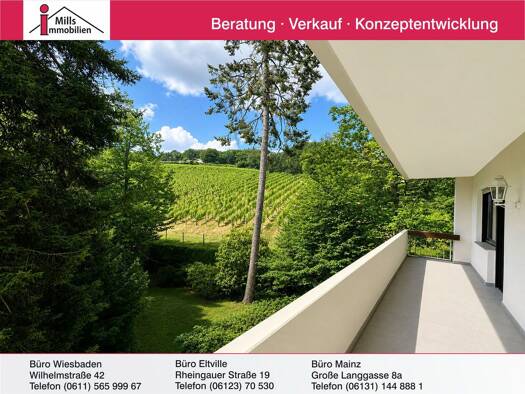 Wohnung zum Kauf 525.000 € 3 Zimmer 111 m² 2. Geschoss Wiesbaden Rheingauviertel, Hollerborn 65193