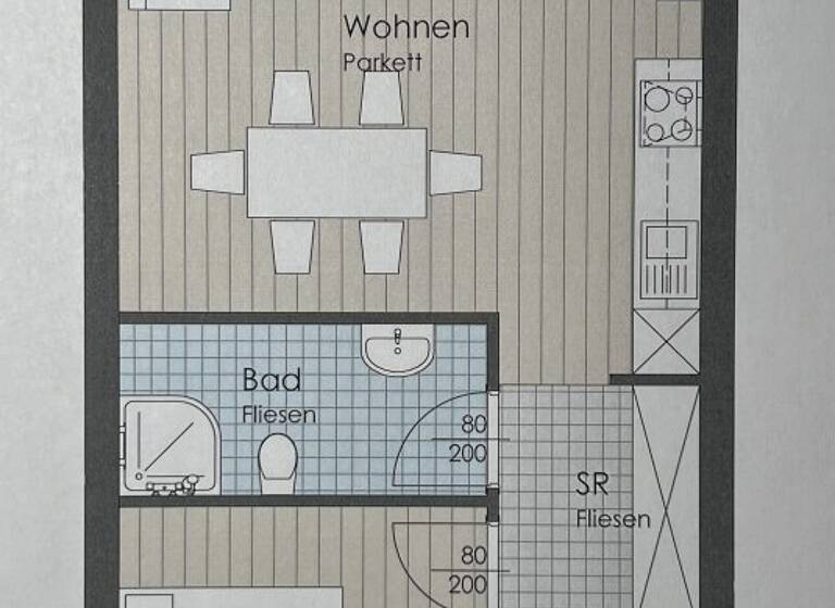 Wohnung zum Kauf 292.000 € 2,5 Zimmer 49,2 m² 1. Geschoss Flachau 5542