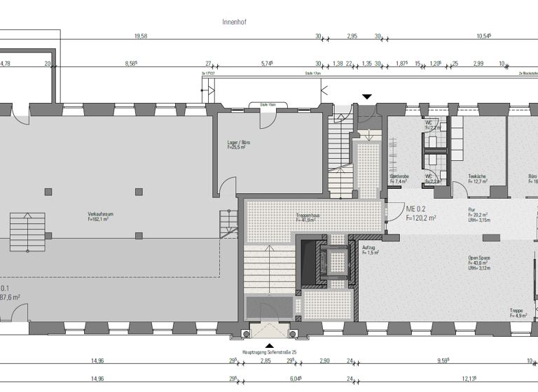 Bürofläche zur Miete provisionsfrei 510 m²<br/>Bürofläche Bergheim Heidelberg 69115