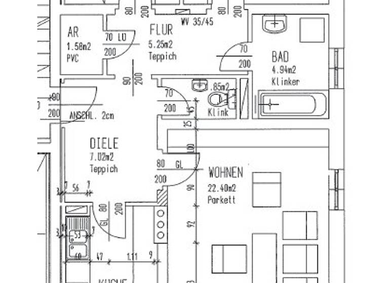 Wohnung zur Miete 552 € 3 Zimmer 84,7 m² Hagngasse 171 Engelhartszell 4090