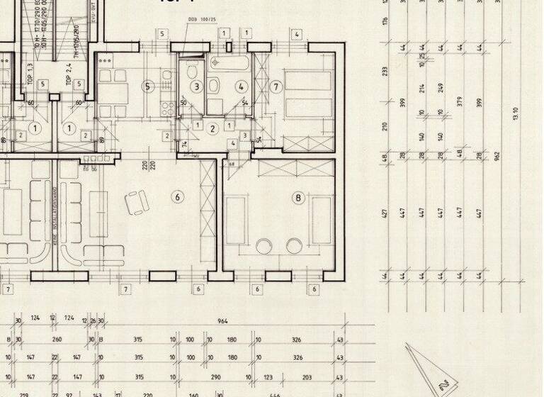 Wohnung zur Miete 404 € 3 Zimmer 87 m² 1. Geschoss Bischoffeld 8731