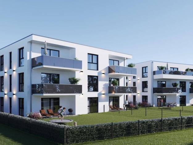 Terrassenwohnung zum Kauf - Erstbezug provisionsfrei 414.900 € 3 Zimmer 83,2 m² EG Eibenstraße 15 Wörth Wörth a. d. Isar 84109