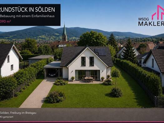 Grundstück zum Kauf 390.000 € 390 m² Grundstück frei ab sofort Sölden 79294