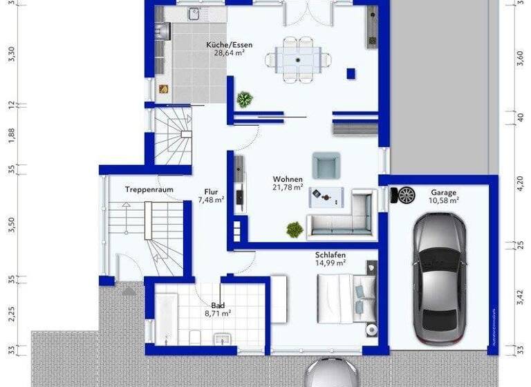 Wohnung zum Kauf 530.000 € 5 Zimmer 180 m² Wiesdorf Leverkusen 51373