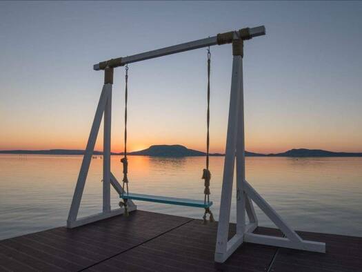 Terrassenwohnung zum Kauf provisionsfrei als Kapitalanlage geeignet 290.000 € 2 Zimmer 49 m² Fonyód 8640