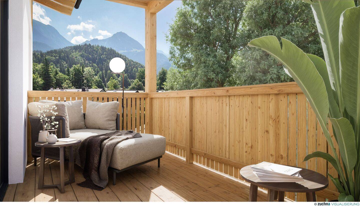 Immobilie in Schönau am Königssee - Äußerst hochwertige 3-Zi.-Neubauwohnung mit 3 Balkonen in Schönau am Königssee... (1.OG) - Bild 1