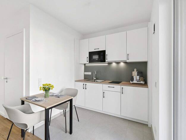 Studio zur Miete - Erstbezug 870 € 1 Zimmer 26,8 m² 1. Geschoss Königin-Luise-Straße 15 Dahlem Berlin 14195