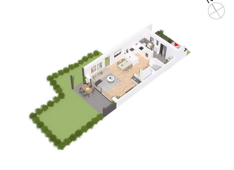 Haus zum Kauf provisionsfrei als Kapitalanlage geeignet 568.800 € 4 Zimmer 110,9 m² 271 m² Grundstück Kaufbeuren-Neugablonz Kaufbeuren 87600