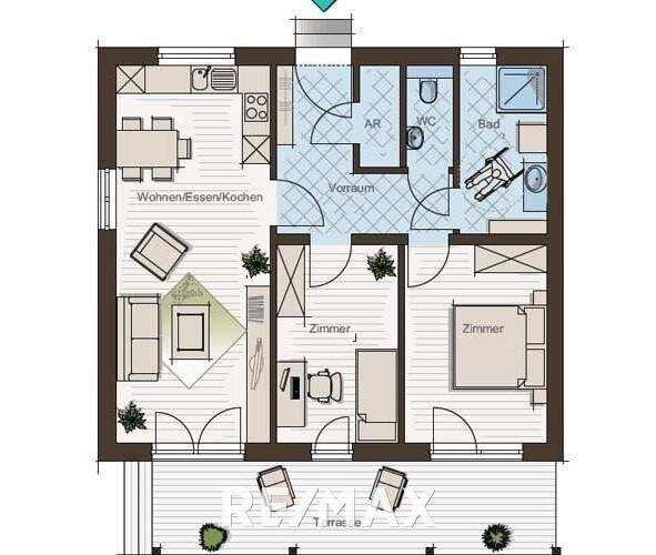 Wohnung zum Kauf 259.000 € 3 Zimmer 69,9 m²<br/>Wohnfläche EG<br/>Geschoss 01.06.2025<br/>Verfügbarkeit Hofstätten an der Raab 8200