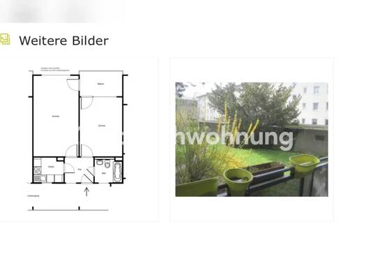 Wohnung zur Miete Tauschwohnung 599 € 2 Zimmer 49 m² Frankfurter Berg Nord-Ost 60433