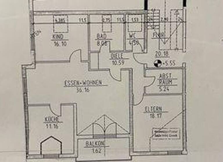 Wohnung zur Miete 800 € 3 Zimmer 106 m² 2. Geschoss frei ab 01.05.2026 Nassau 56377