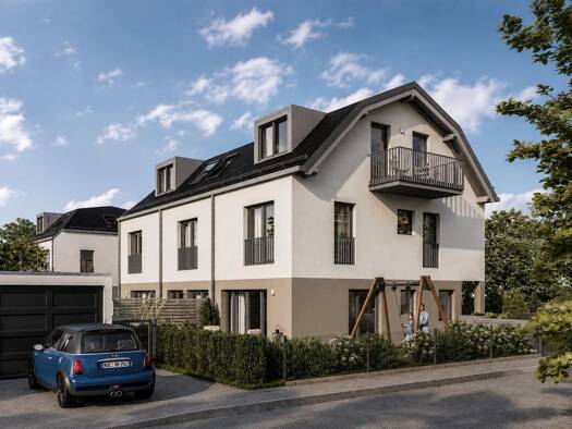 Reihenmittelhaus zum Kauf - Erstbezug 545.000 € 5 Zimmer 114 m² 72 m² Grundstück Trudering-Riem München 81827