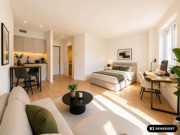 Studio zum Kauf - Erstbezug 255.000 € 1 Zimmer 46,8 m² 1. Geschoss Jugenheim Seeheim-Jugenheim 64342