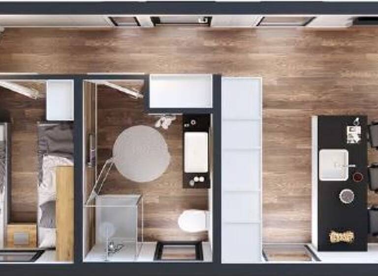 Bungalow zum Kauf - Erstbezug provisionsfrei 126.973 € 3 Zimmer 50 m² Heidingsfeld Würzburg 97084