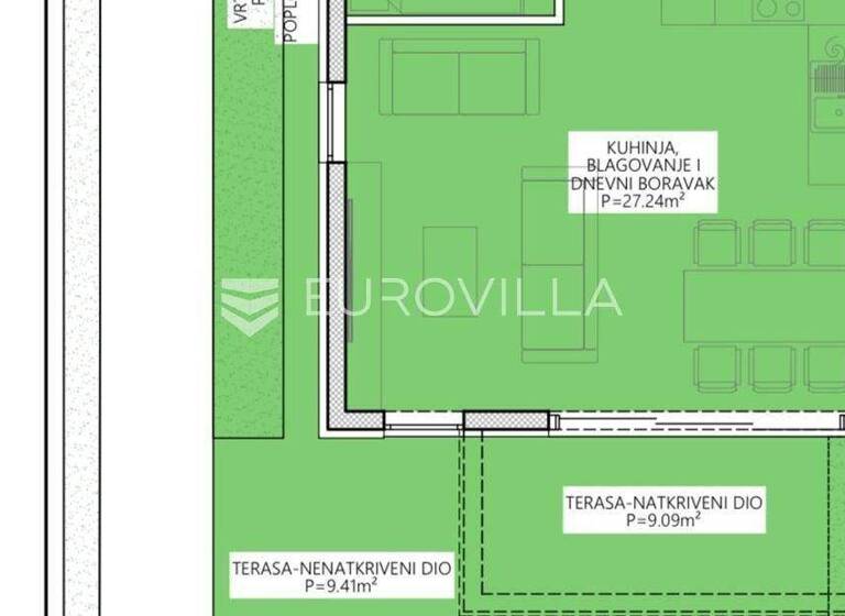 Wohnung zum Kauf 230.000 € 2 Zimmer 69 m² Povljana Povljana