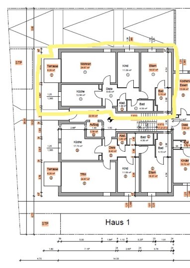 Wohnung zur Miete nur mit Wohnberechtigungsschein 567,88 € 3 Zimmer 89 m² EG frei ab 01.01.2025 Stuttgartstr. 25 Körne Dortmund 44143