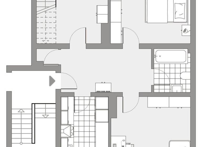 Wohnung zum Kauf 452.000 € 3,5 Zimmer 95 m²<br/>Wohnfläche Dachgeschoss<br/>Geschoss Vogelsanger Platz 4 Junkersdorf Köln / Junkersdorf 50858