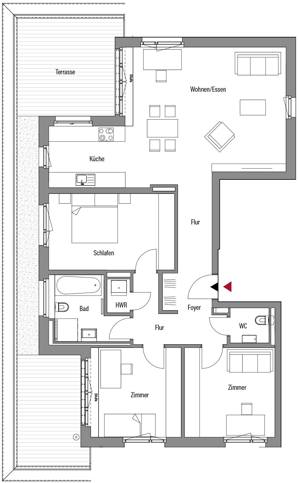 Wohnung zum Kauf provisionsfrei 880.000 € 4 Zimmer 119,7 m²<br/>Wohnfläche 4.<br/>Geschoss Mozartstr. 1a Rosenthal Berlin 13158