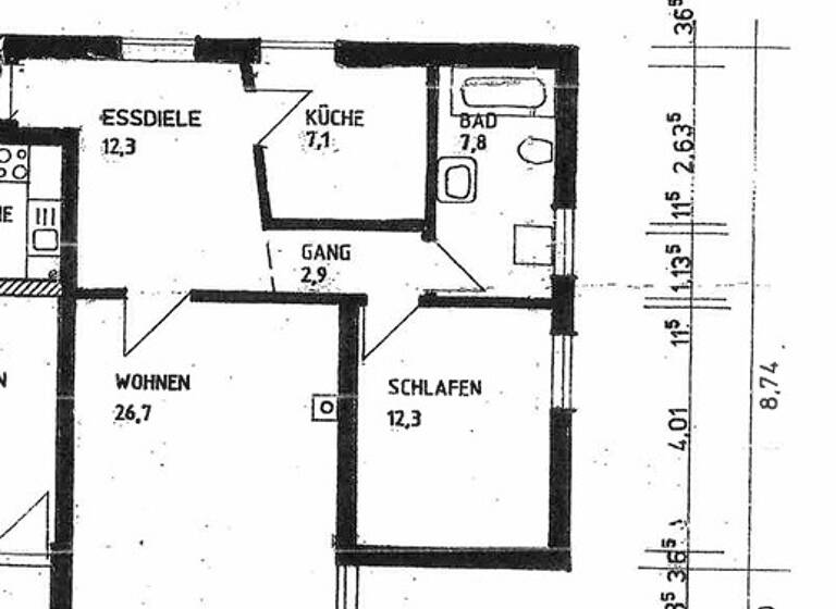 Wohnung zum Kauf 245.000 € 2,5 Zimmer 69 m² Neuburg Neuburg an der Donau 86633