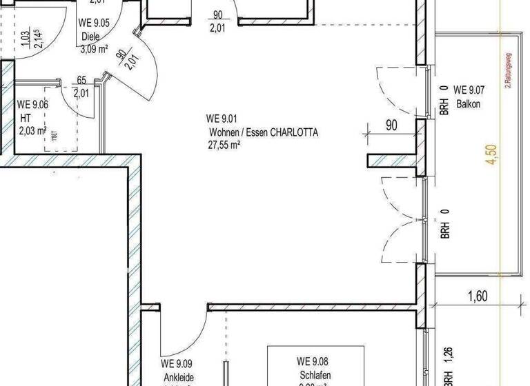 Wohnung zum Kauf - Erstbezug provisionsfrei als Kapitalanlage geeignet 344.850 € 3 Zimmer 70,7 m² Ernst-Thälmann-Straße 42 Strausberg 15344