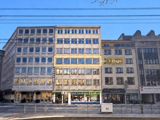 Praxis zum Kauf 139.000 € 6 Zimmer 115,9 m² Bürofläche Malstatt Mitte 66111