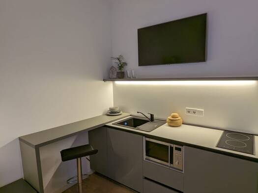 Wohnung zur Miete 770 € 1 Zimmer 21 m² Geschoss 1/3 frei ab sofort Rotebühlstraße 108 West Stuttgart 70197