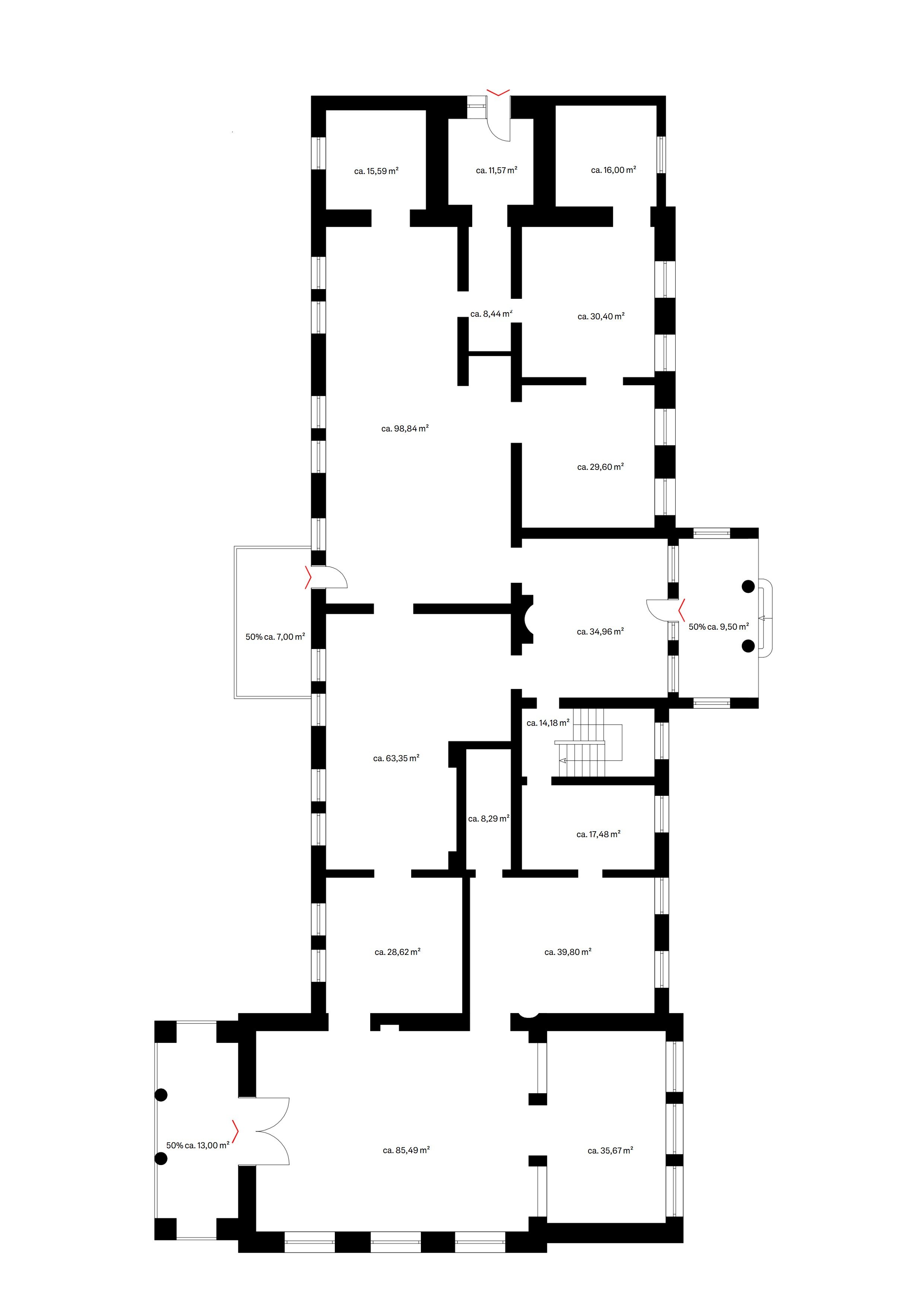 Einfamilienhaus zum Kauf 2.300.000 € 1.039 m²<br/>Wohnfläche 107.000 m²<br/>Grundstück Neuendorf B Spantekow 17392