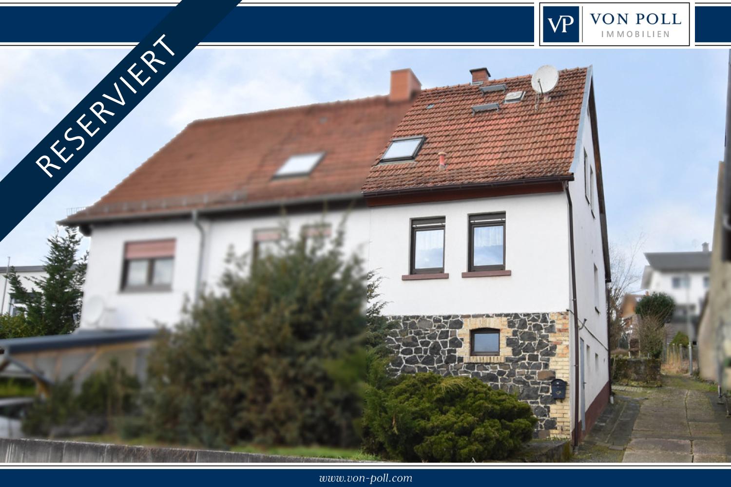 Doppelhaushälfte zum Kauf 198.000 € 3 Zimmer 68,8 m²<br/>Wohnfläche 662 m²<br/>Grundstück Wolferborn Büdingen / Wolferborn 63654