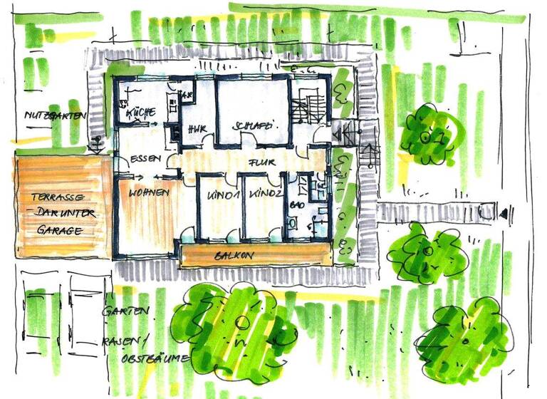 Haus zum Kauf 519.000 € 240 m² 807 m² Grundstück frei ab sofort Stegaurach 96135