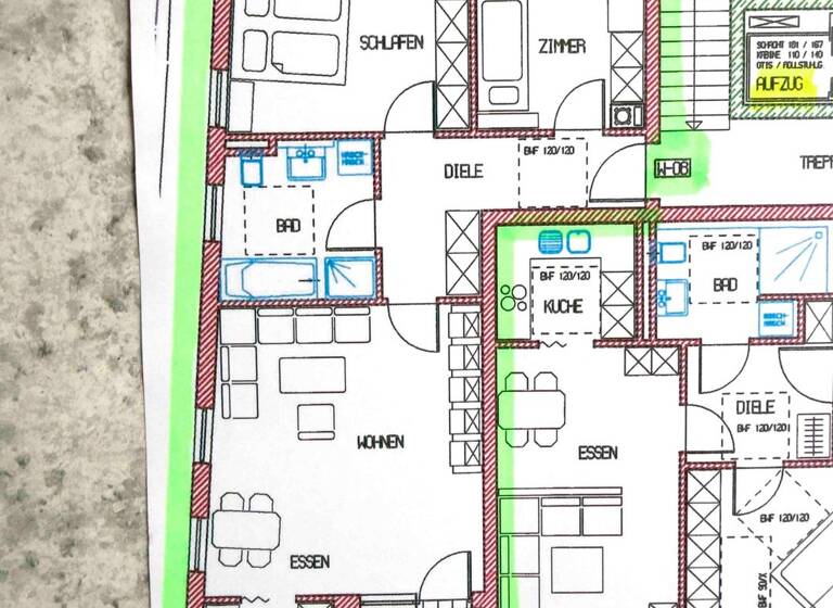 Wohnung zur Miete 890 € 3 Zimmer 76 m² Geschoss -2/5 frei ab 01.07.2026 Pfullendorf 88630