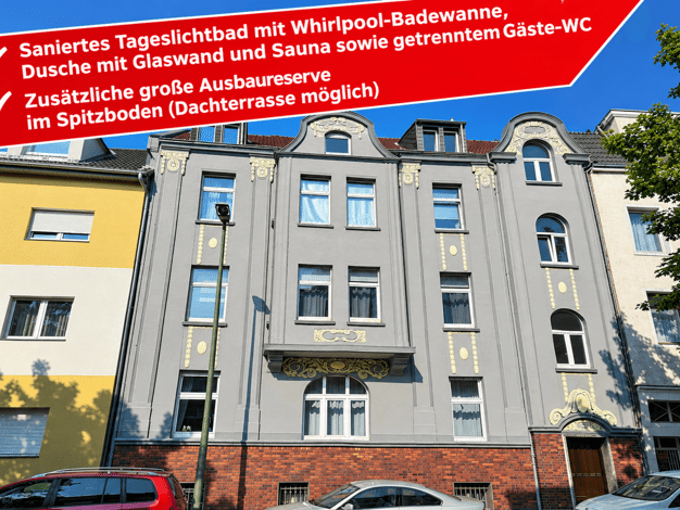 Maisonette zum Kauf 95.450 € 3 Zimmer 106 m² 3. Geschoss Marxloh Hamborn 47169