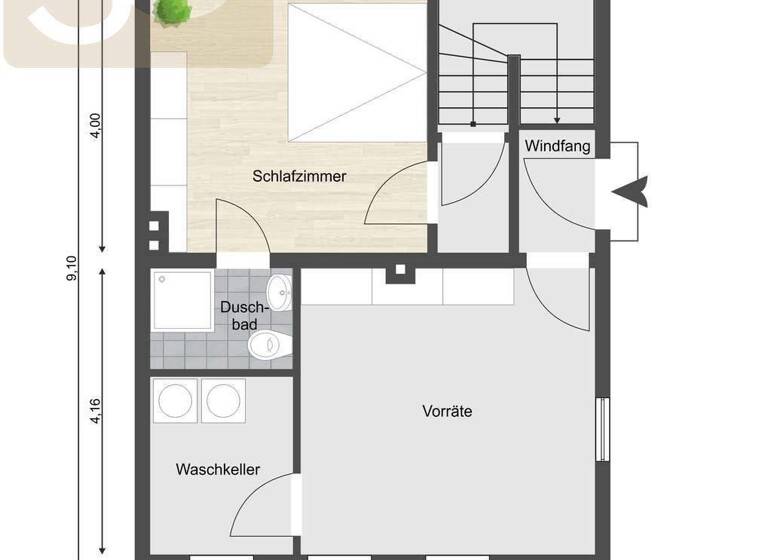 Doppelhaushälfte zum Kauf 169.000 € 5 Zimmer 120 m² 1.060 m² Grundstück Schöppenstedt 38170
