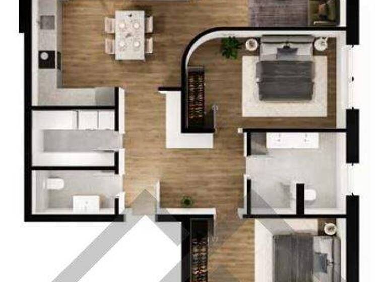 Wohnung zum Kauf 418.200 € 3 Zimmer 102 m² 1. Geschoss Homburg 66424