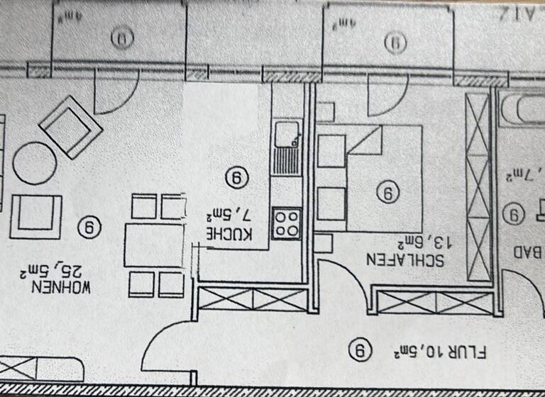Wohnung zur Miete 1.200 € 2 Zimmer 68 m² Geschoss 1/4 frei ab 01.06.2026 Fürstenfeldbruck 82256