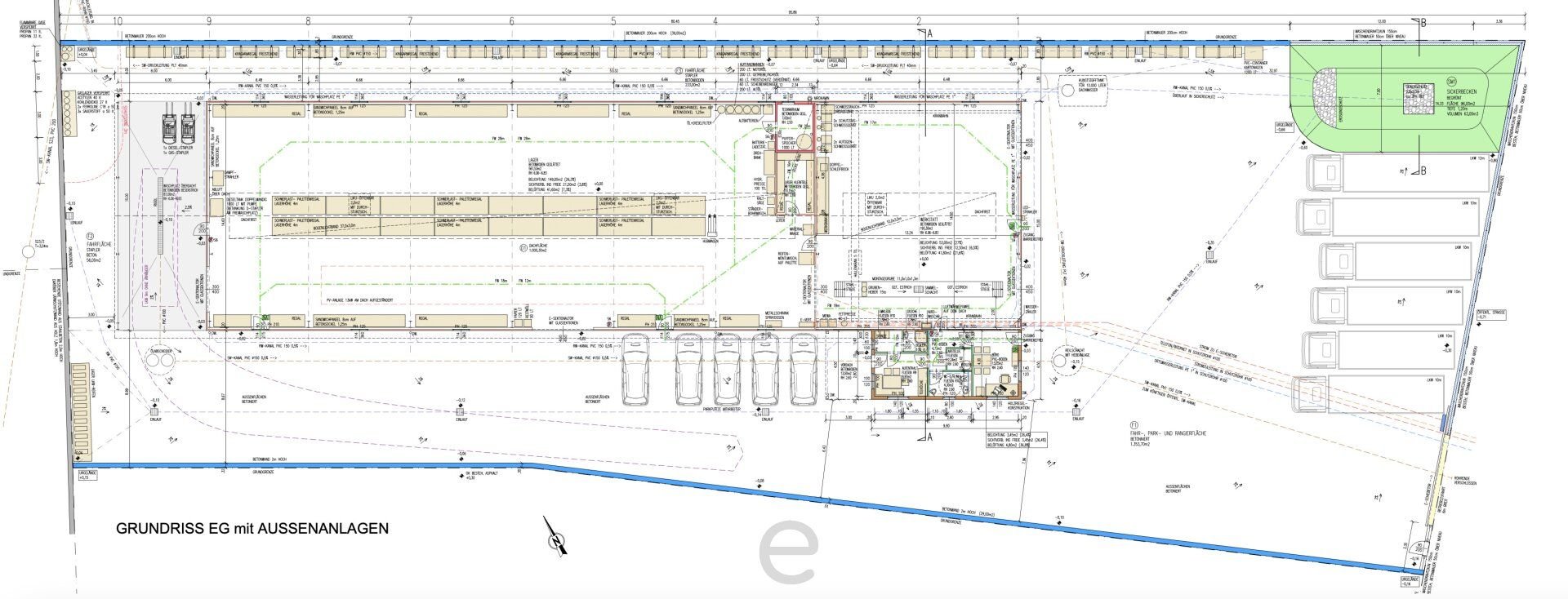 Lagerhalle zum Kauf 2.390.000 € 857,9 m²<br/>Lagerfläche Sipbachzell 4621