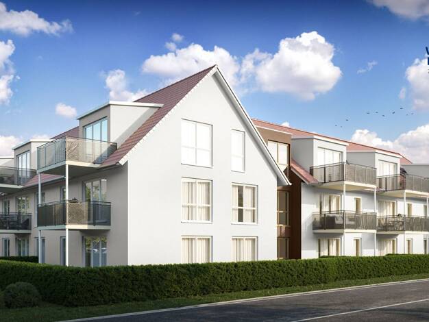 Wohnung zum Kauf - Neubau provisionsfrei 393.500 € 3 Zimmer 81,2 m² 1. Geschoss frei ab 01.02.2028 Am Riedgraben Michelfeld 74545