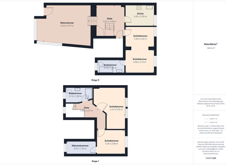 Mehrfamilienhaus zum Kauf 429.000 € 10 Zimmer 205 m² 378 m² Grundstück Euren Trier 54294