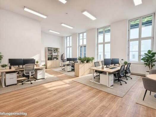 Bürofläche zur Miete 12,86 € 2,5 Zimmer 177,1 m² Bürofläche Neubau 1070
