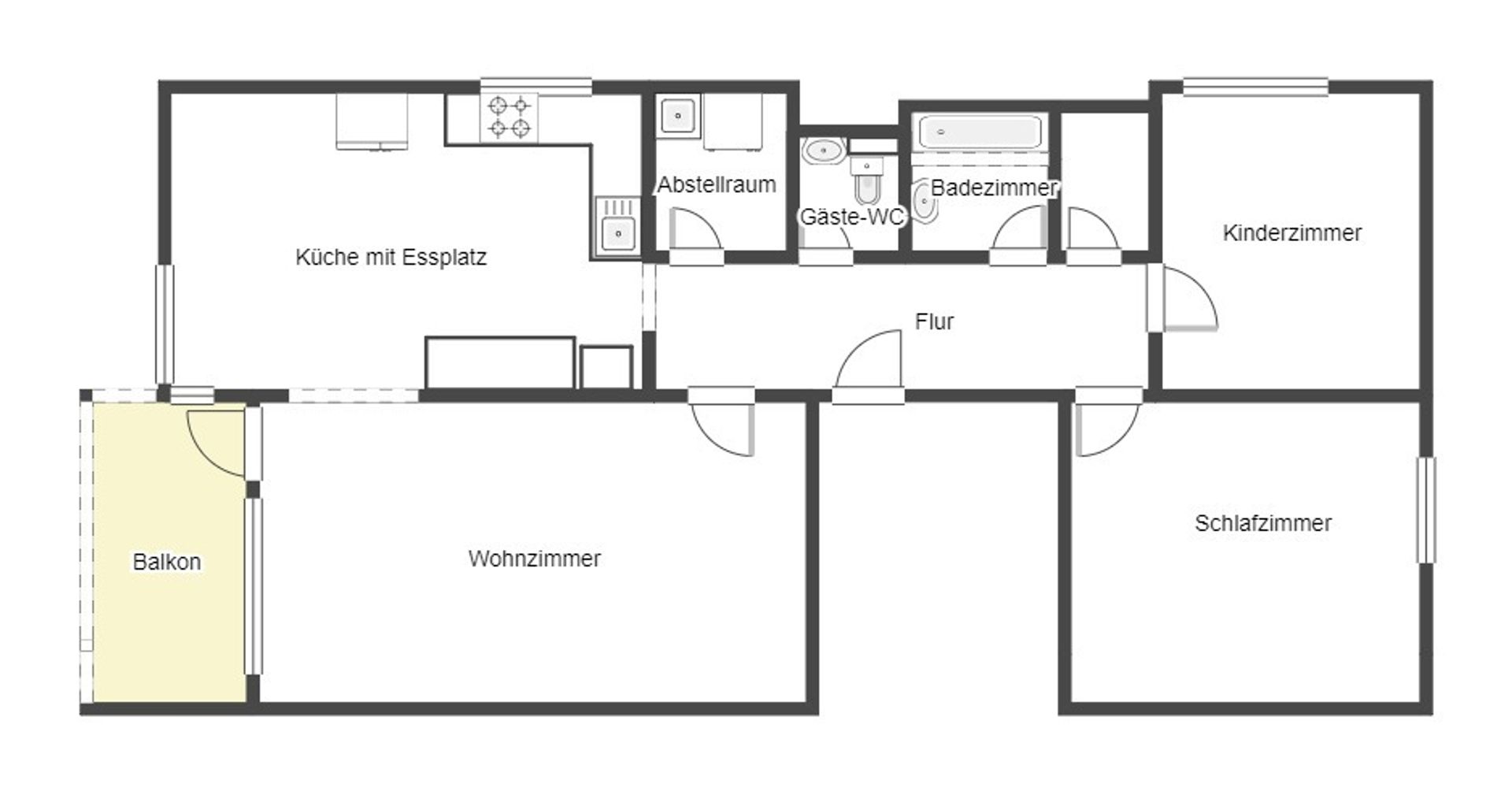 Wohnung zum Kauf 330.000 € 3,5 Zimmer 90,2 m²<br/>Wohnfläche 2.<br/>Geschoss Neugereut Stuttgart 70378