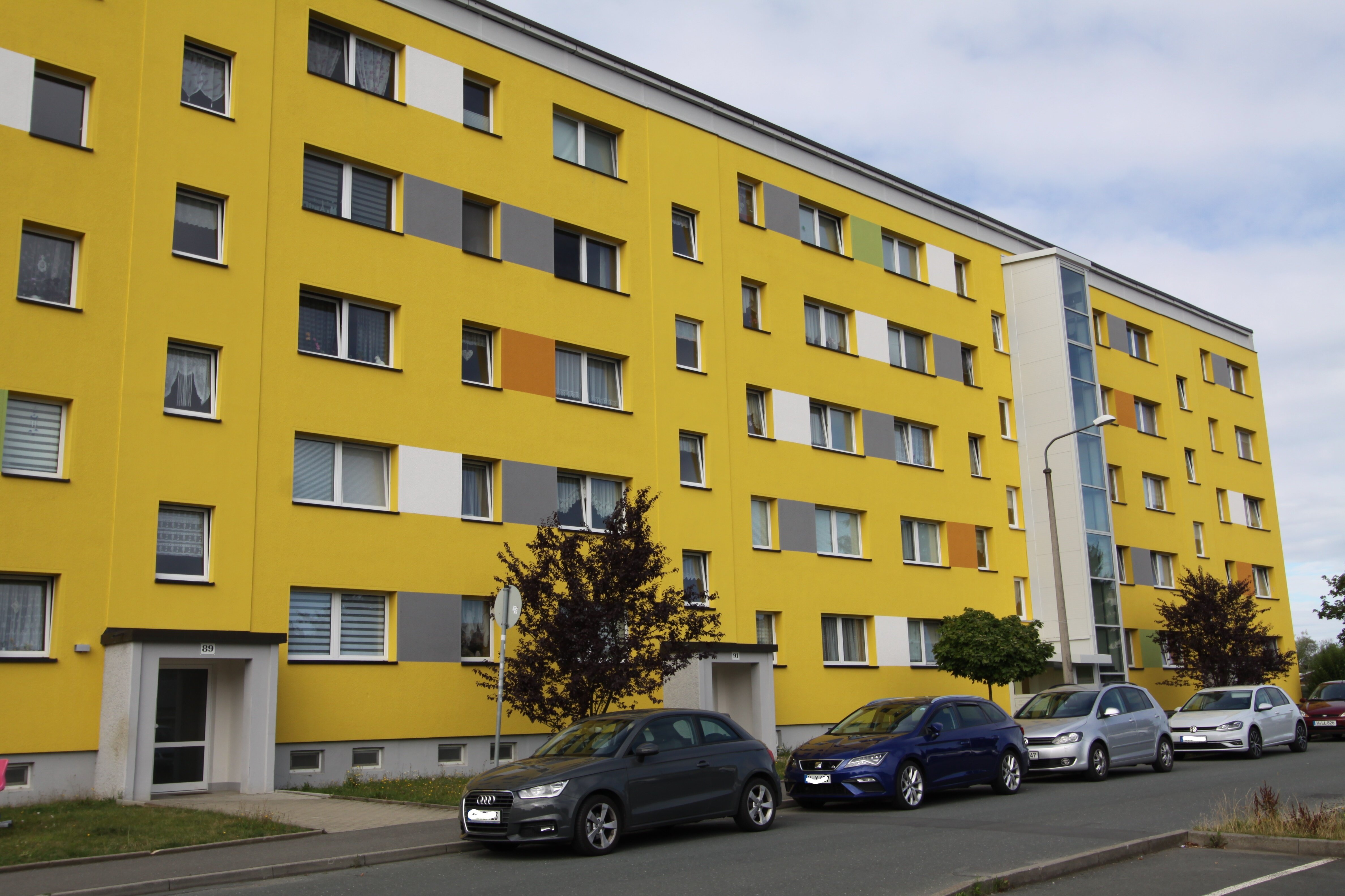 Wohnung zur Miete 283 € 3 Zimmer 56,7 m²<br/>Wohnfläche 4.<br/>Geschoss Adolf-Damaschke-Str. 89 Oelsnitz Oelsnitz 08606