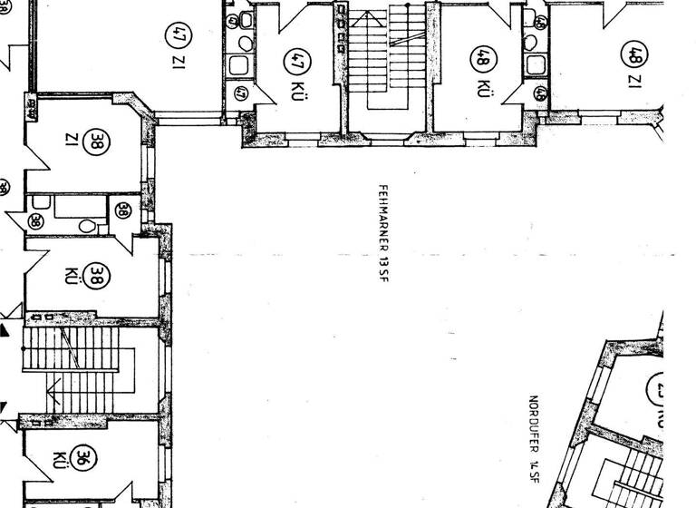 Studio zum Kauf 230.000 € 1 Zimmer 44 m² 4. Geschoss Fehmarner Straße 13 Wedding Berlin 13353