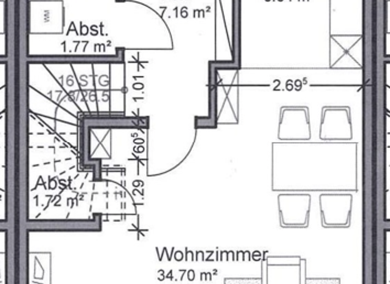 Wohnung zur Miete 1.400 € 4 Zimmer 107,8 m² Hamburger Str. 68b Schwarzenbek 21493