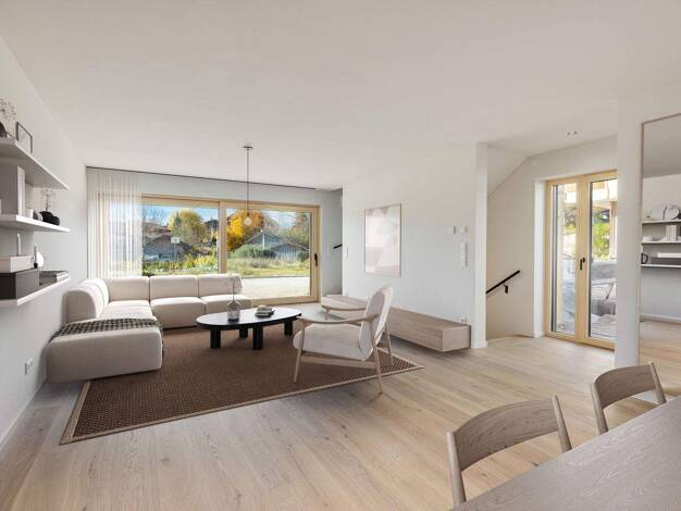 Reihenendhaus zum Kauf - Erstbezug provisionsfrei 1.120.000 € 4 Zimmer 125,5 m² 169 m² Grundstück Piesenkam Waakirchen 83666