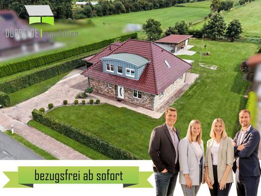 Einfamilienhaus zur Miete 1.400 € 6 Zimmer 188 m² 2.365 m² Grundstück Südgeorgsfehn Uplengen 26670