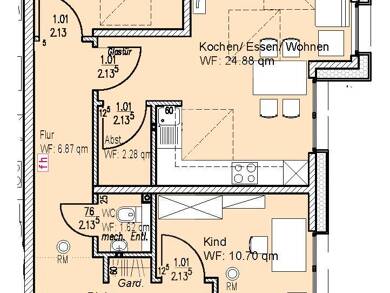 Wohnung zum Kauf - Erstbezug 288.800 € 3 Zimmer 76 m² 2. Geschoss Geilenkirchen 52511