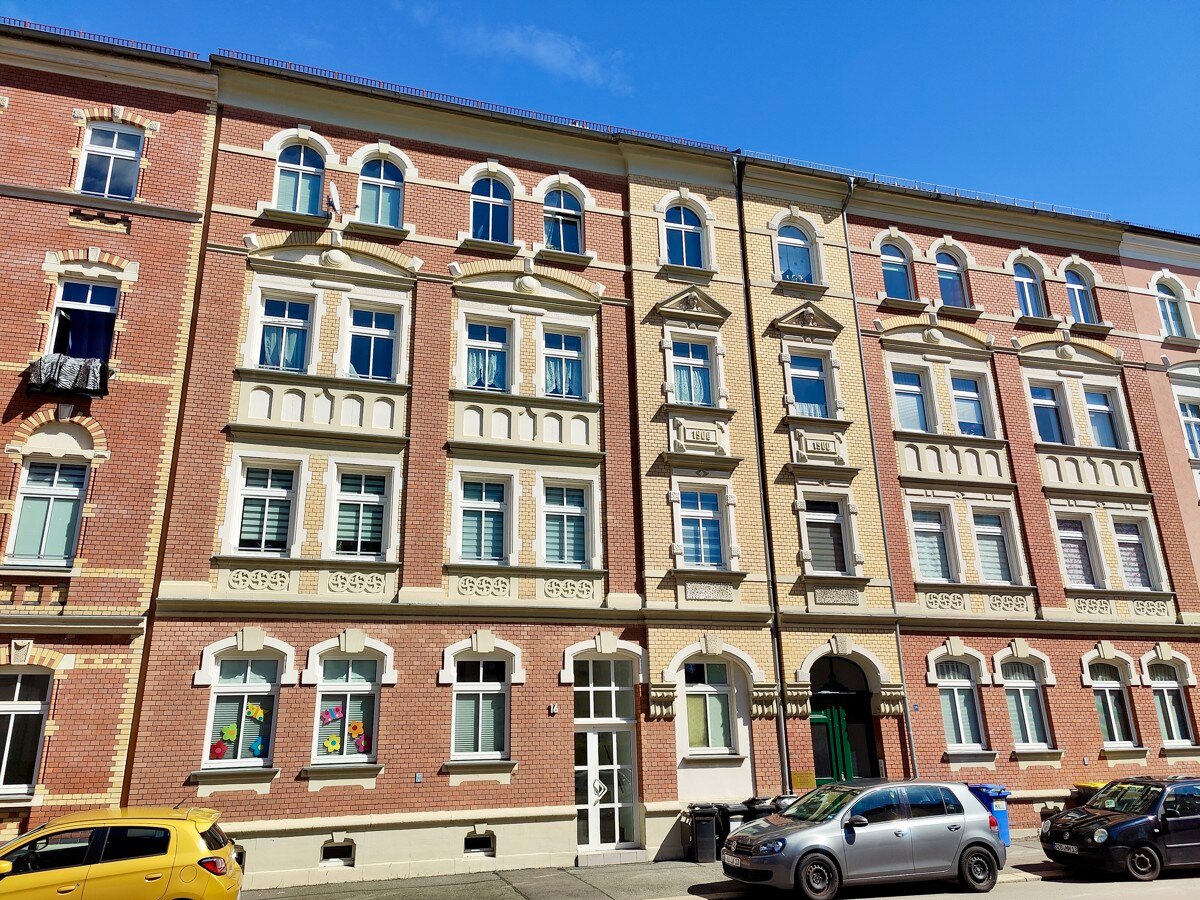 Wohnung zum Kauf 58.800 € 2 Zimmer 43,5 m²<br/>Wohnfläche 2.<br/>Geschoss Franz-Mehring-Strasse 16 Nordvorstadt 155 Zwickau 08056